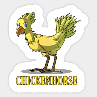 Chocobo Chickenhorse Sticker